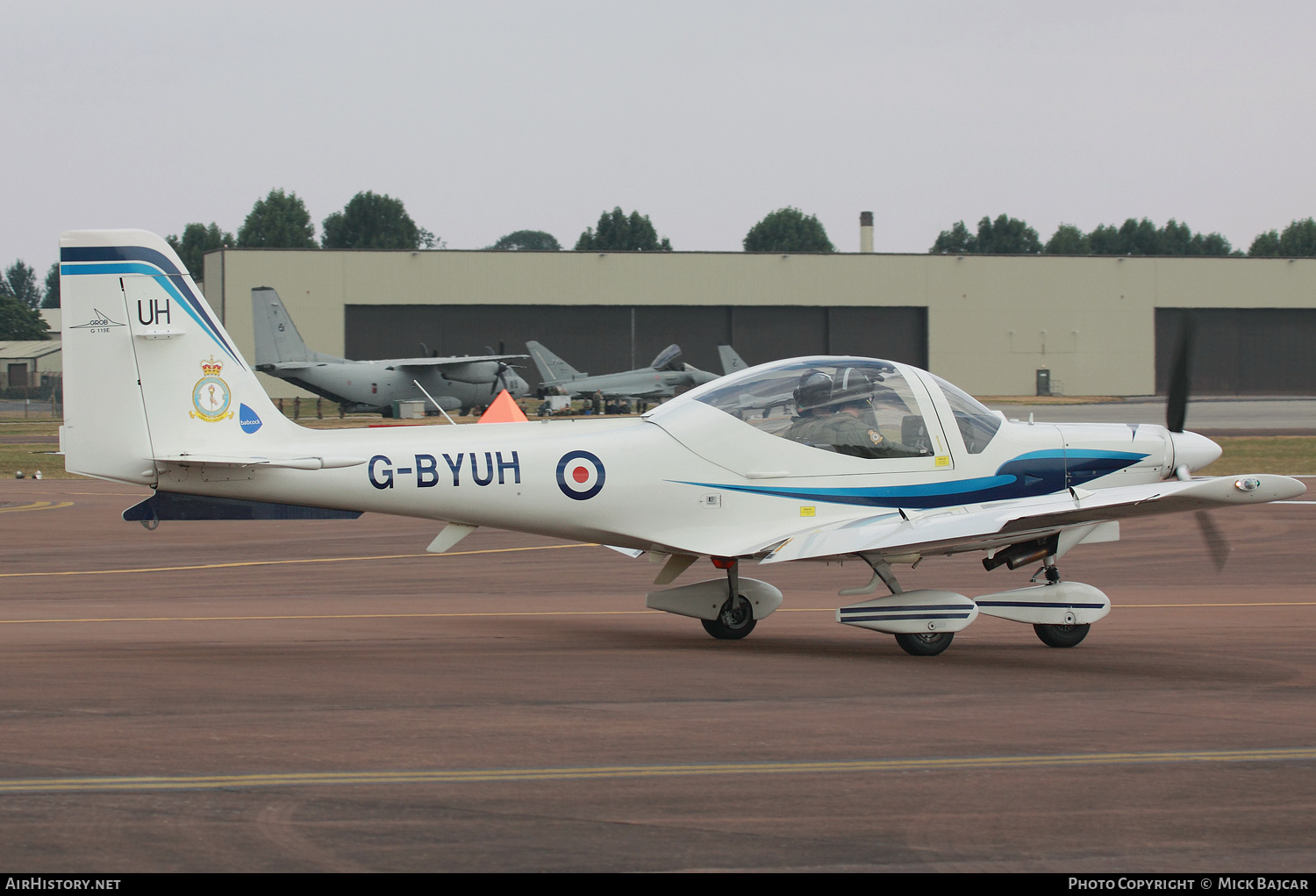 Aircraft Photo of G-BYUH | Grob G-115E Tutor | UK - Air Force | AirHistory.net #136098