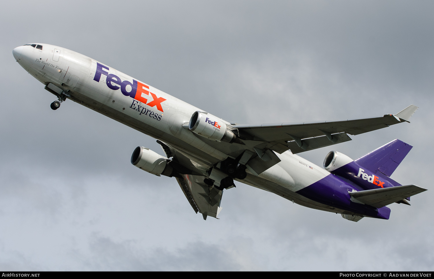 Aircraft Photo of N617FE | McDonnell Douglas MD-11F | FedEx Express - Federal Express | AirHistory.net #136100