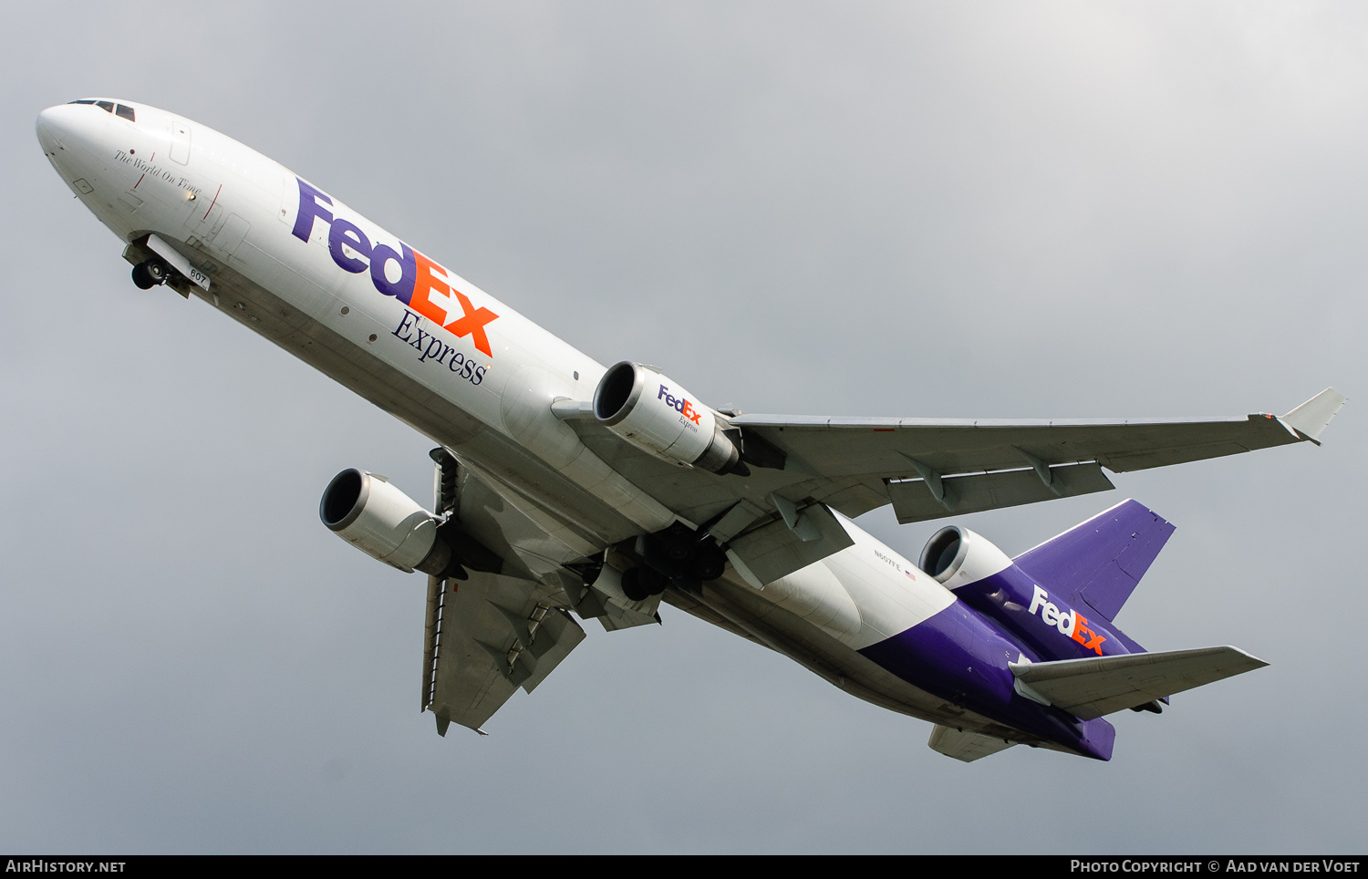 Aircraft Photo of N607FE | McDonnell Douglas MD-11F | FedEx Express - Federal Express | AirHistory.net #136108