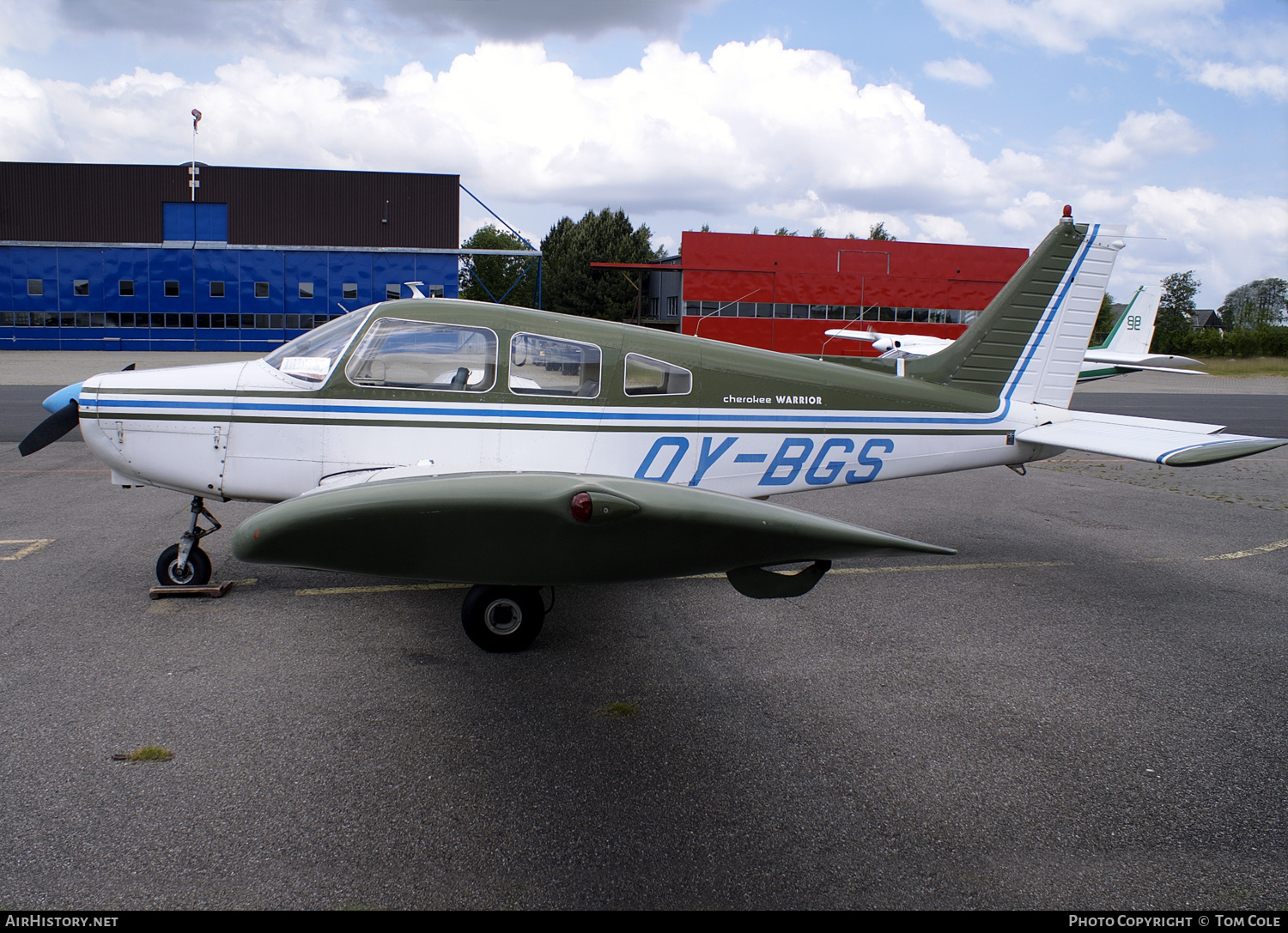 Aircraft Photo of OY-BGS | Piper PA-28-151 Cherokee Warrior | AirHistory.net #136115