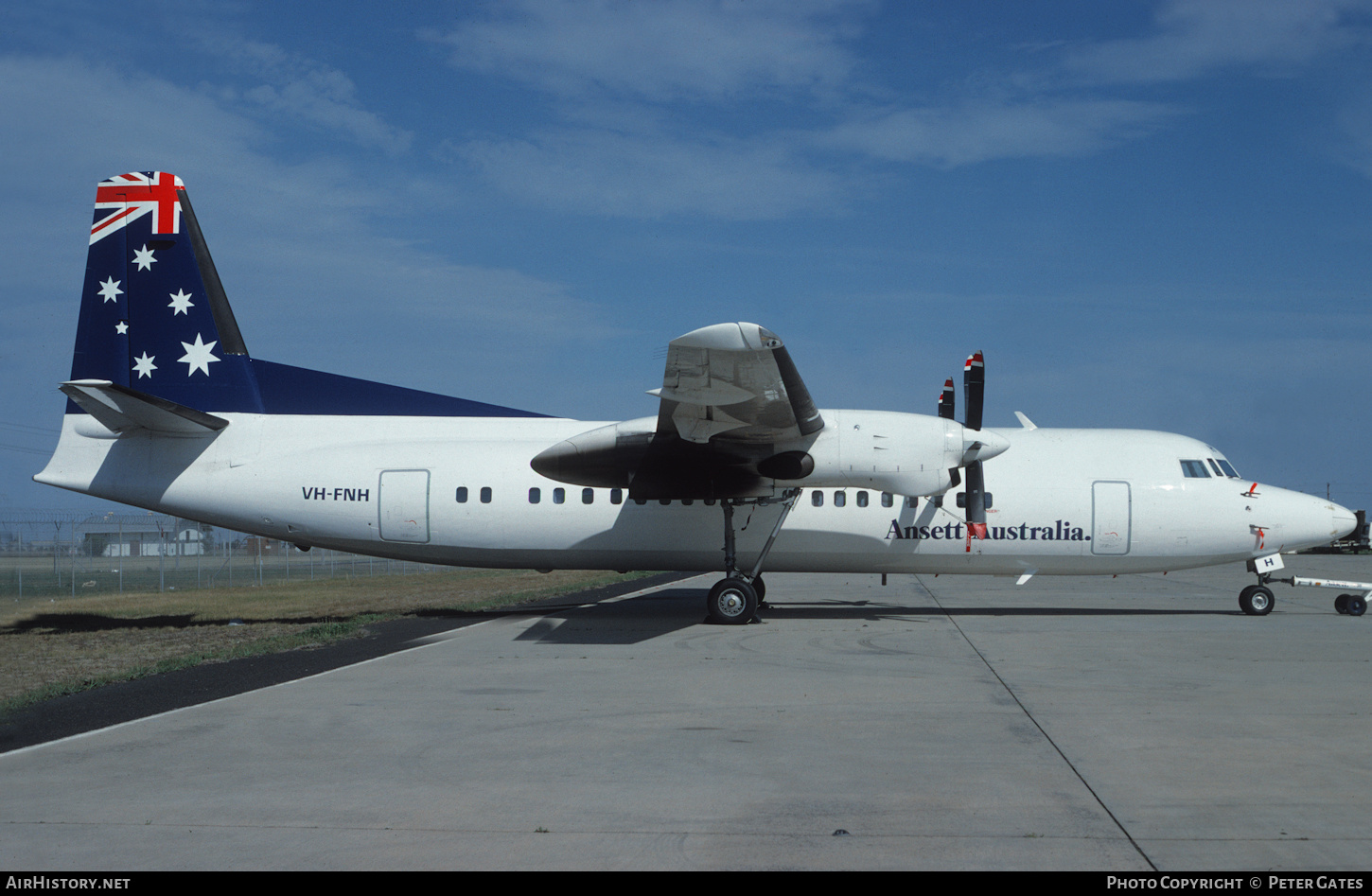 Aircraft Photo of VH-FNH | Fokker 50 | Ansett Australia | AirHistory.net #136125