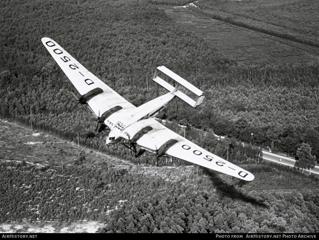 Aircraft Photo of D-2500 | Junkers G38ce | Deutsche Luft Hansa | AirHistory.net #136137