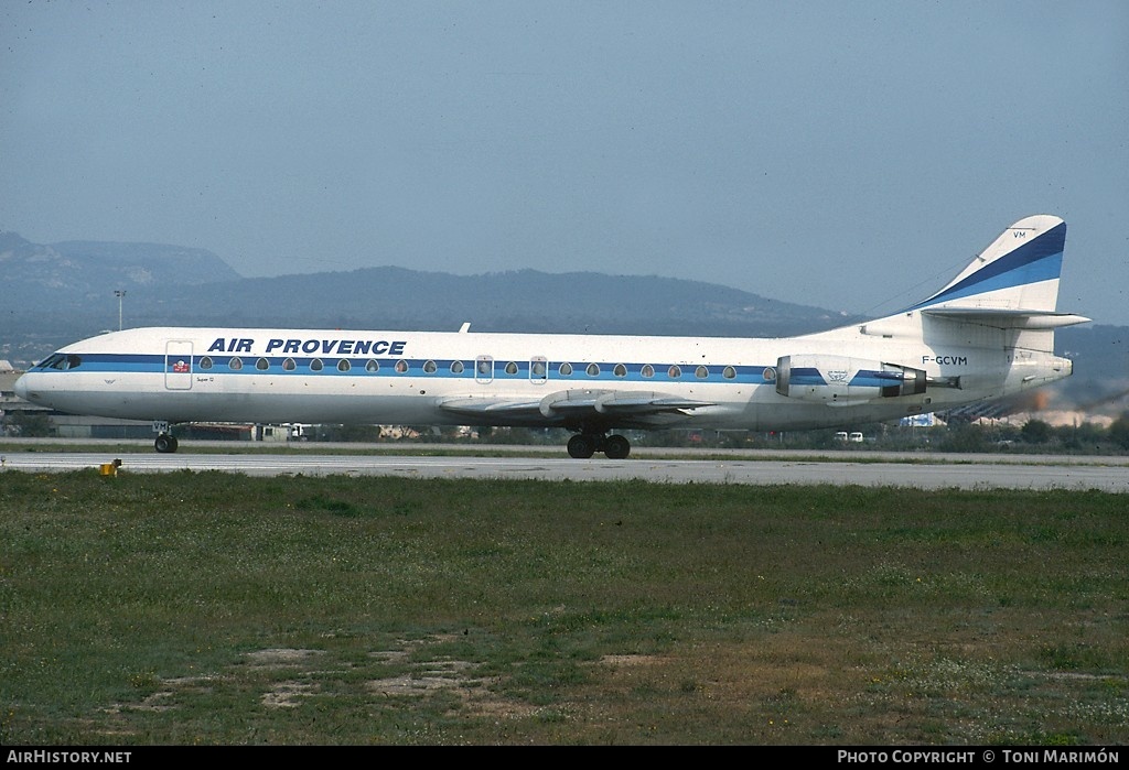 Aircraft Photo of F-GCVM | Aerospatiale SE-210 Caravelle 12 | Air Provence | AirHistory.net #136155