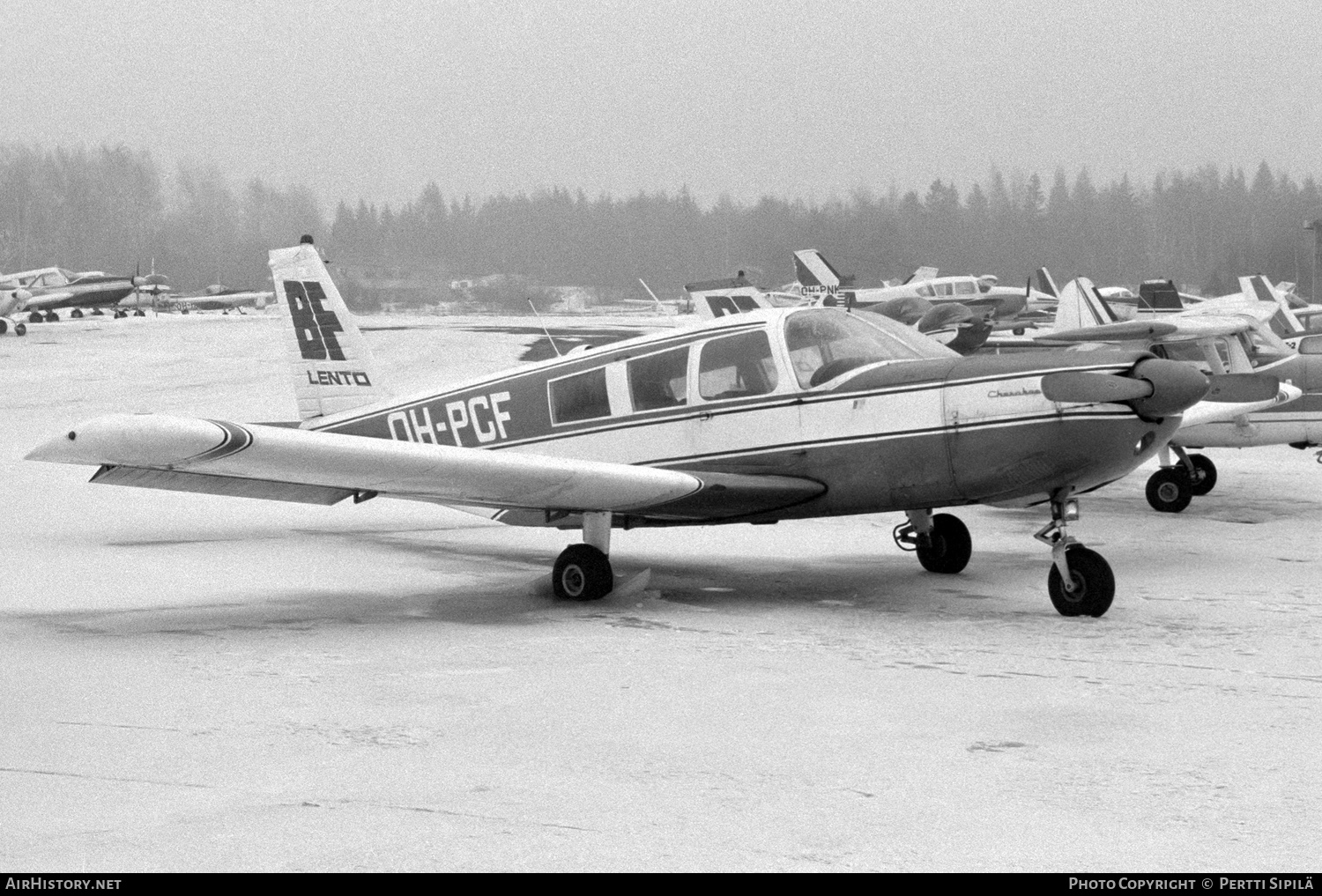 Aircraft Photo of OH-PCF | Piper PA-32-300 Cherokee Six B | BF-Lento | AirHistory.net #136162