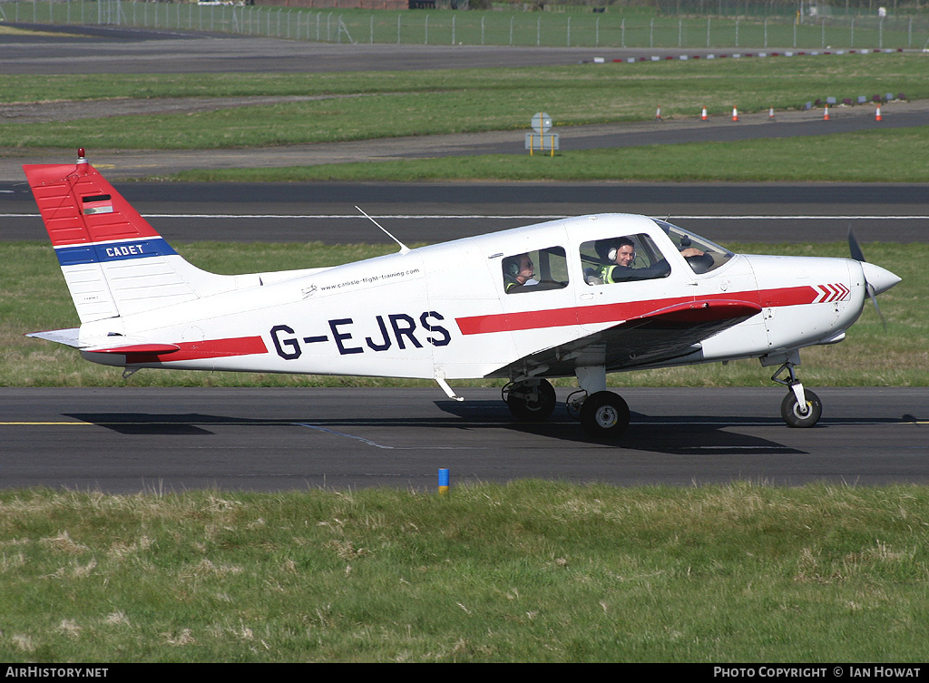 Aircraft Photo of G-EJRS | Piper PA-28-161 Cadet | Carlisle Flight Training | AirHistory.net #136177