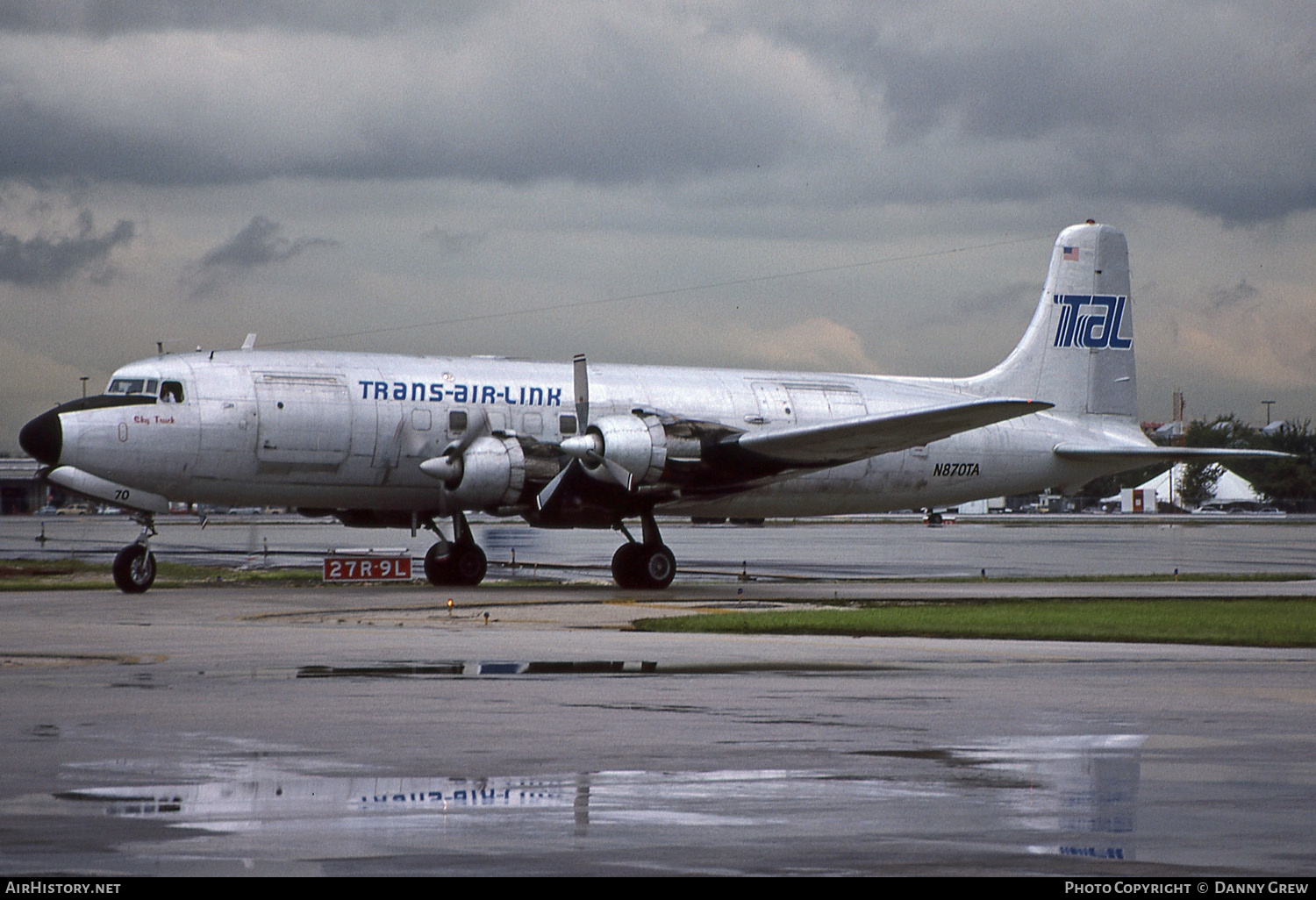 Aircraft Photo of N870TA | Douglas DC-6A | Trans-Air-Link - TAL | AirHistory.net #136183