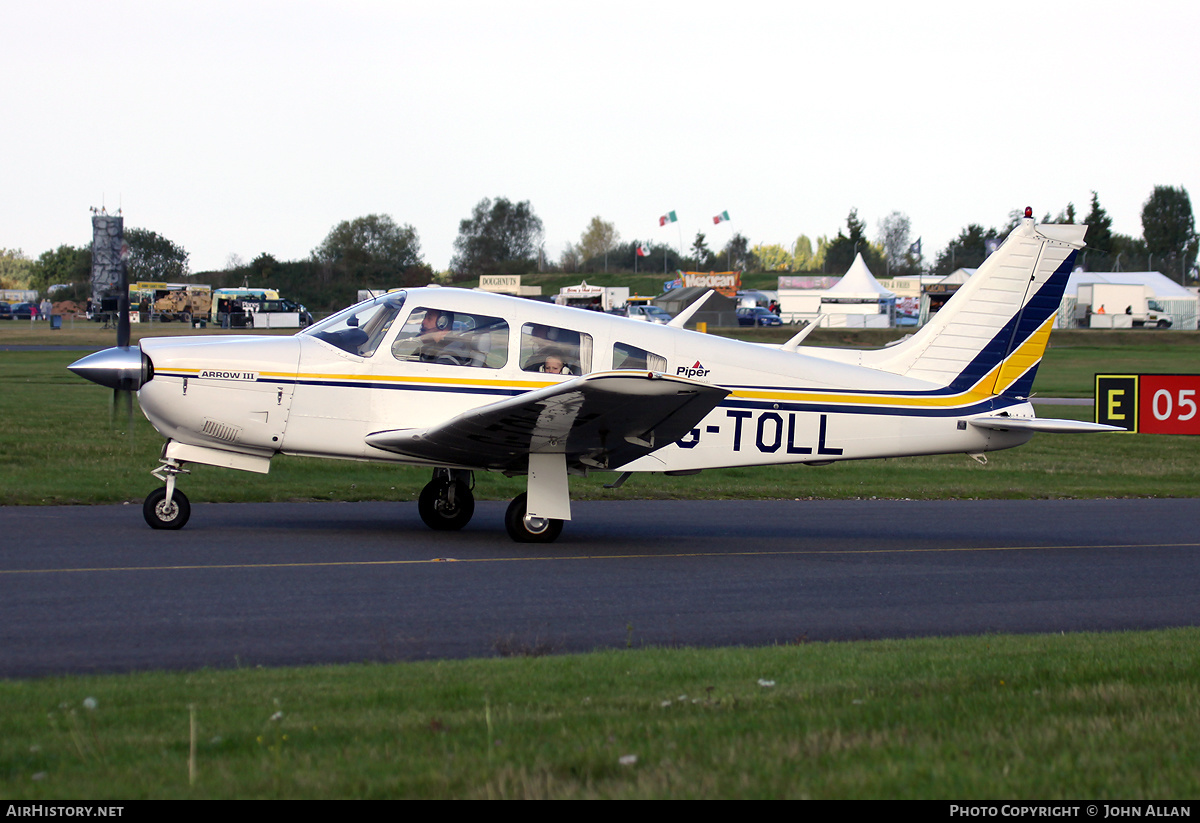 Aircraft Photo of G-TOLL | Piper PA-28R-201 Arrow III | AirHistory.net #136194