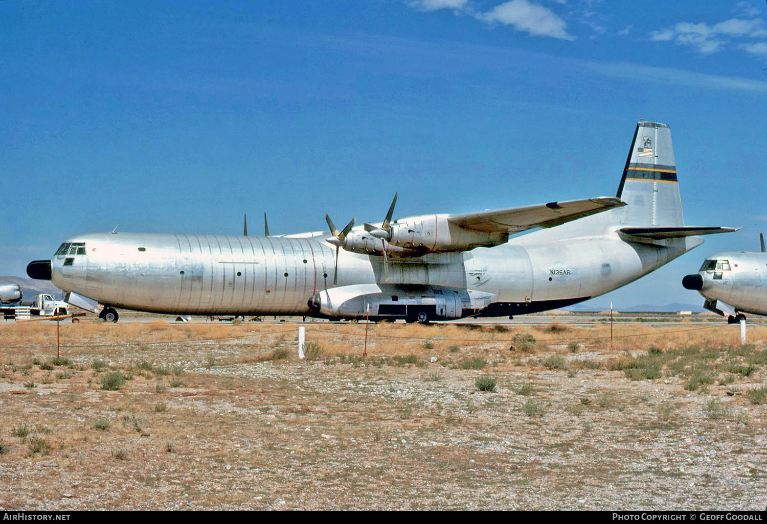 Aircraft Photo of N136AB / N136AR | Douglas C-133A Cargomaster | AirHistory.net #136208