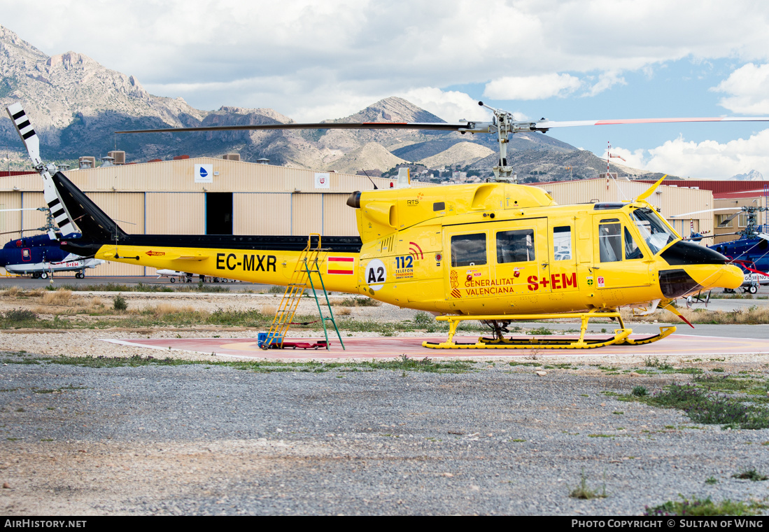 Aircraft Photo of EC-MXR | Bell 212HP Twin Two-Twelve | Generalitat Valenciana | AirHistory.net #136231