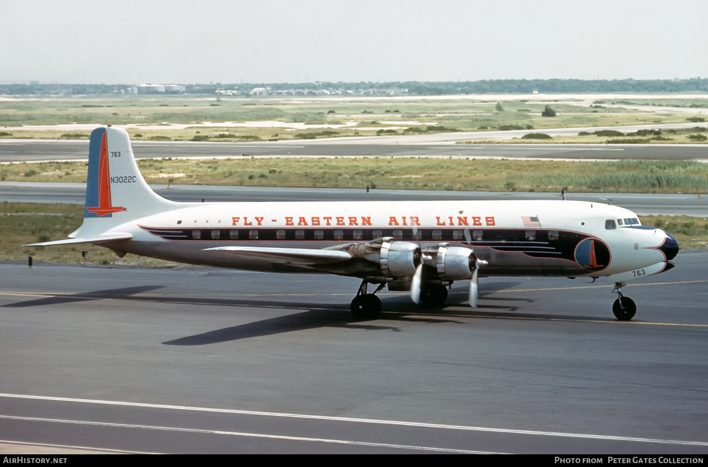 Aircraft Photo of N3022C | Douglas DC-6B | Eastern Air Lines | AirHistory.net #136250