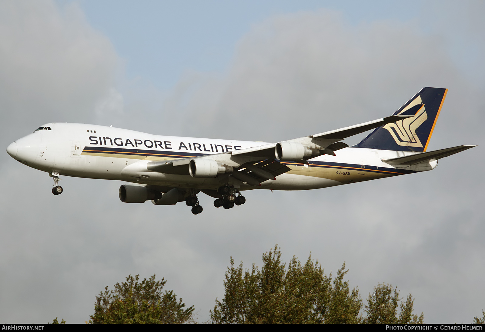 Aircraft Photo of 9V-SFM | Boeing 747-412F/SCD | Singapore Airlines Cargo | AirHistory.net #136254