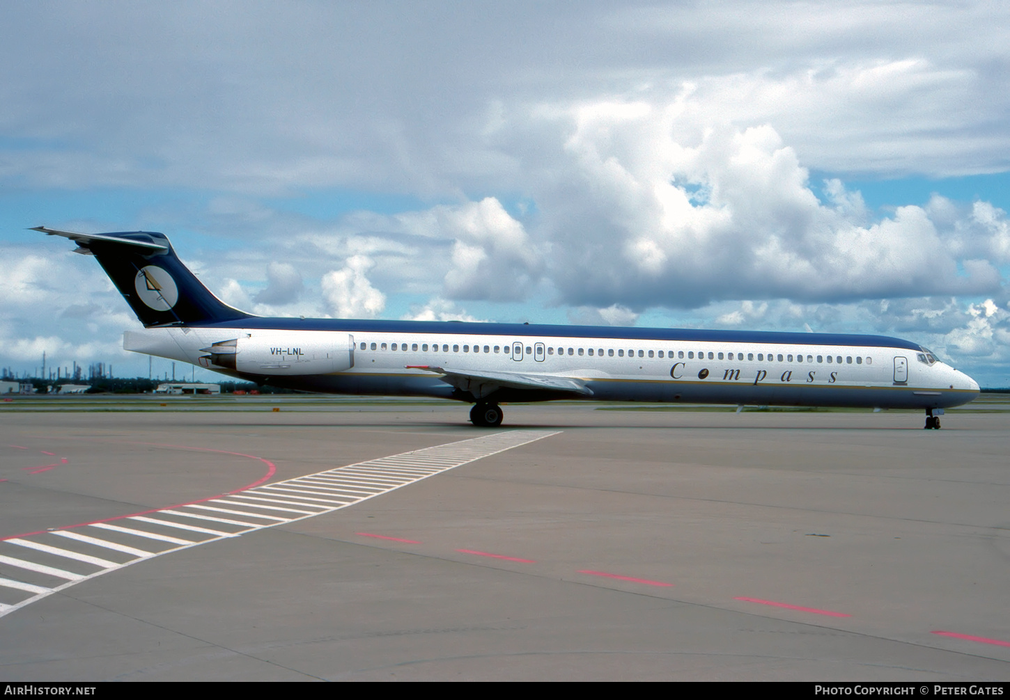 Aircraft Photo of VH-LNL | McDonnell Douglas MD-82 (DC-9-82) | Compass Airlines | AirHistory.net #136258