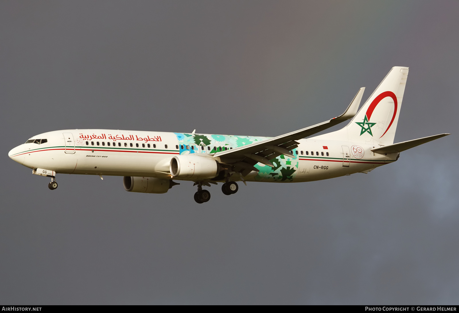 Aircraft Photo of CN-RGG | Boeing 737-86N | Royal Air Maroc - RAM | AirHistory.net #136260