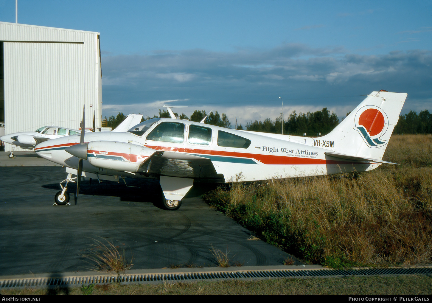Aircraft Photo of VH-XSM | Beech E55 Baron | Flight West Airlines | AirHistory.net #136267