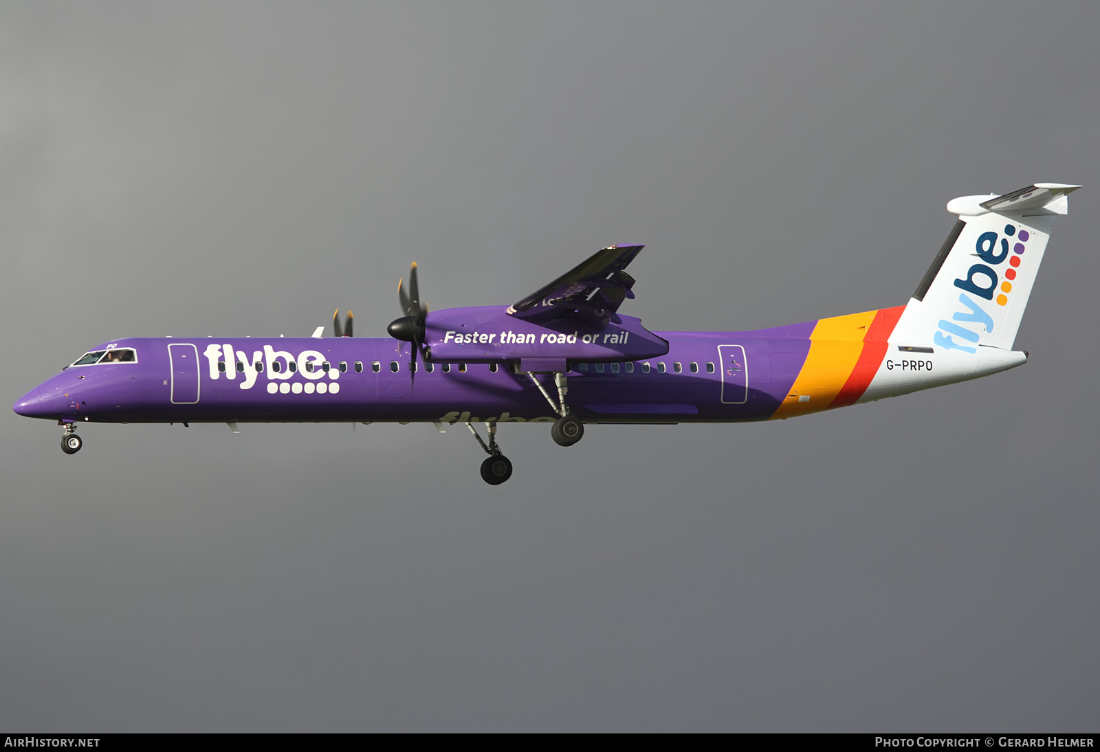 Aircraft Photo of G-PRPO | Bombardier DHC-8-402 Dash 8 | Flybe | AirHistory.net #136271