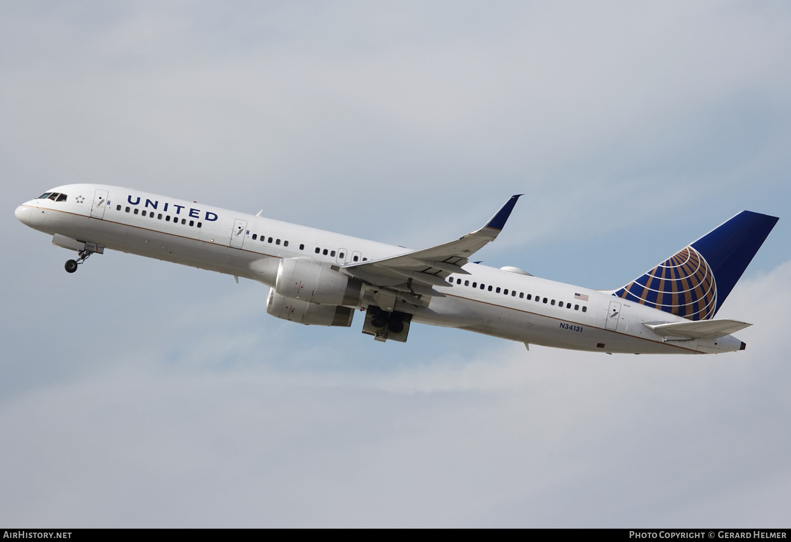 Aircraft Photo of N34131 | Boeing 757-224 | United Airlines | AirHistory.net #136274