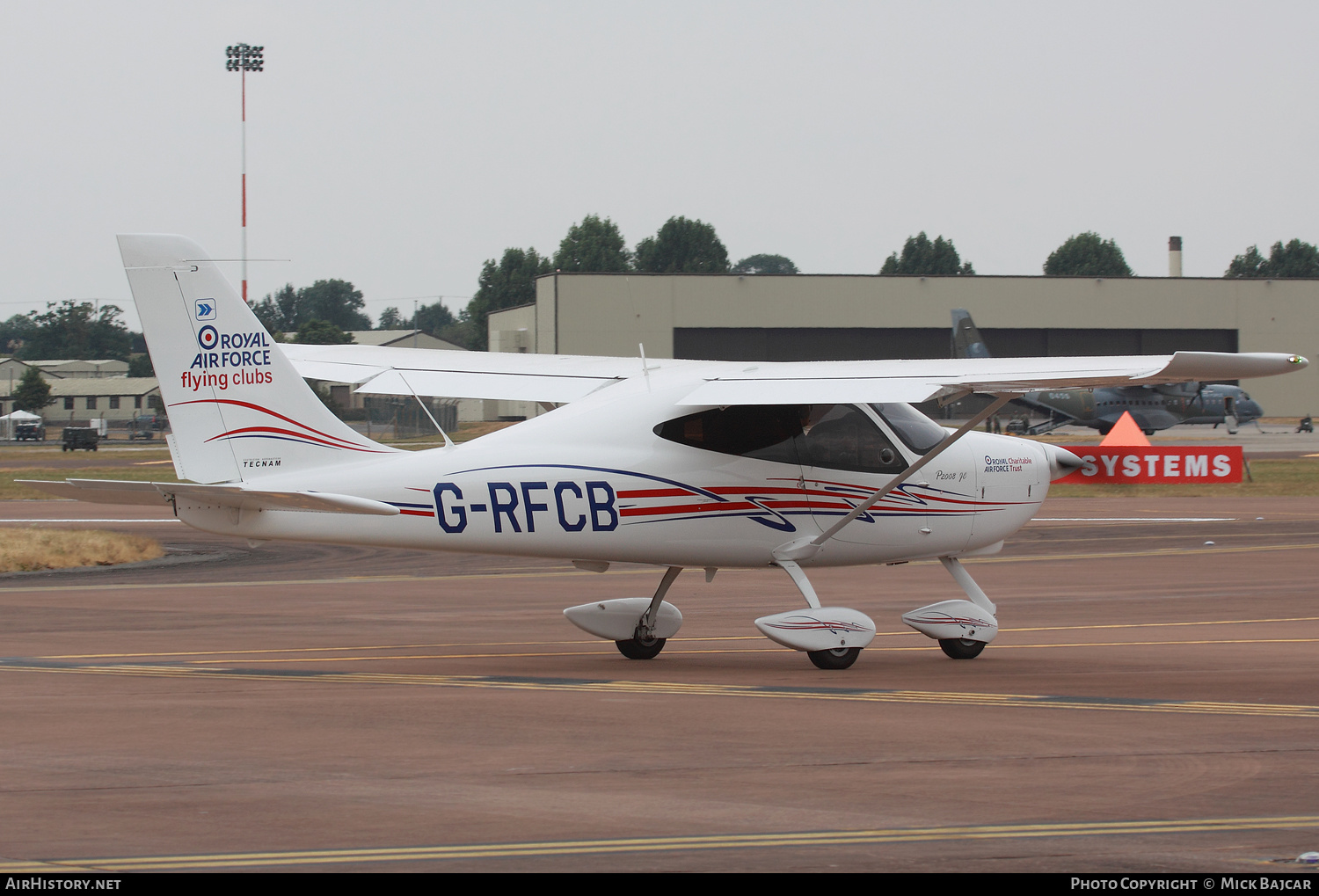 Aircraft Photo of G-RFCB | Tecnam P-2008JC | Royal Air Force Flying Clubs | AirHistory.net #136275