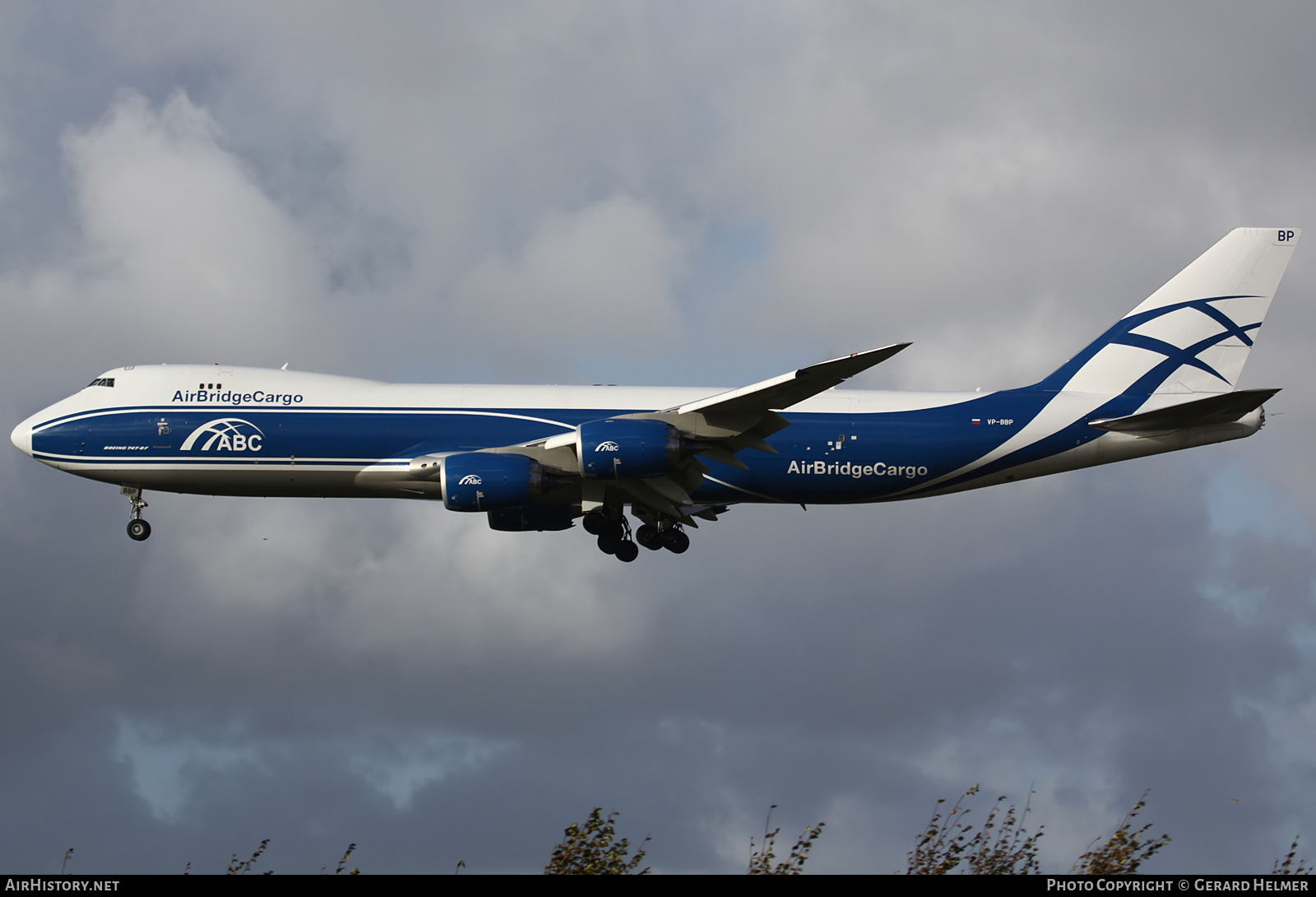 Aircraft Photo of VP-BBP | Boeing 747-8F | ABC - AirBridgeCargo Airlines | AirHistory.net #136294