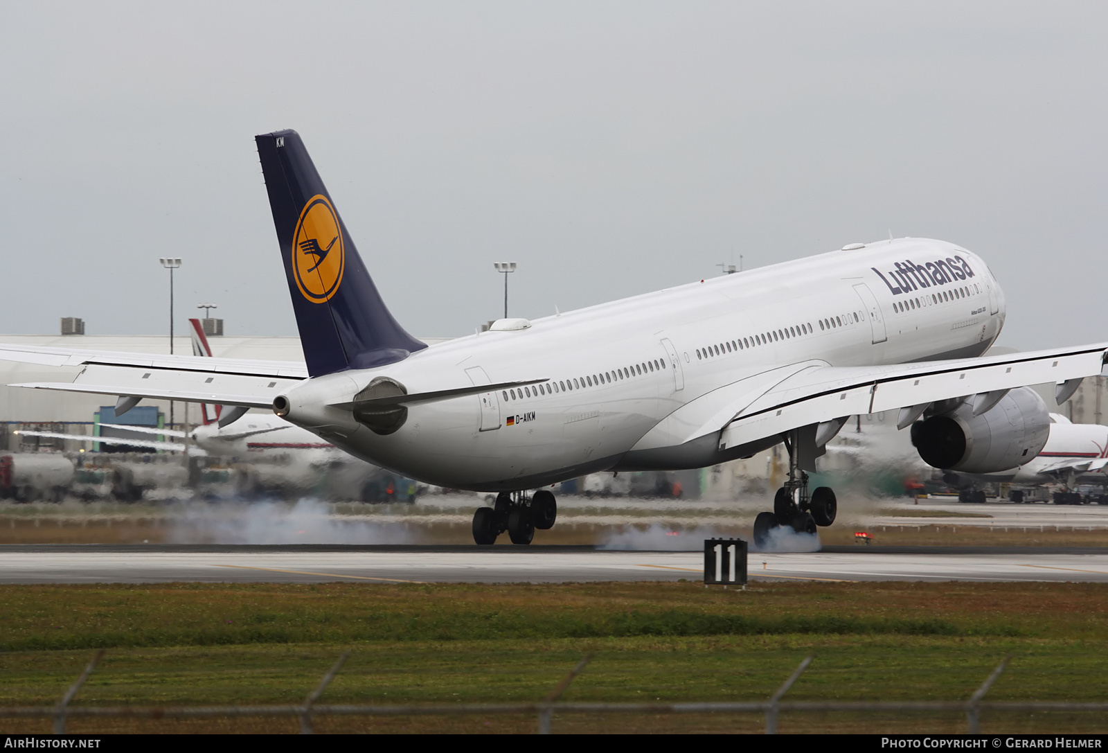 Aircraft Photo of D-AIKM | Airbus A330-343E | Lufthansa | AirHistory.net #136301