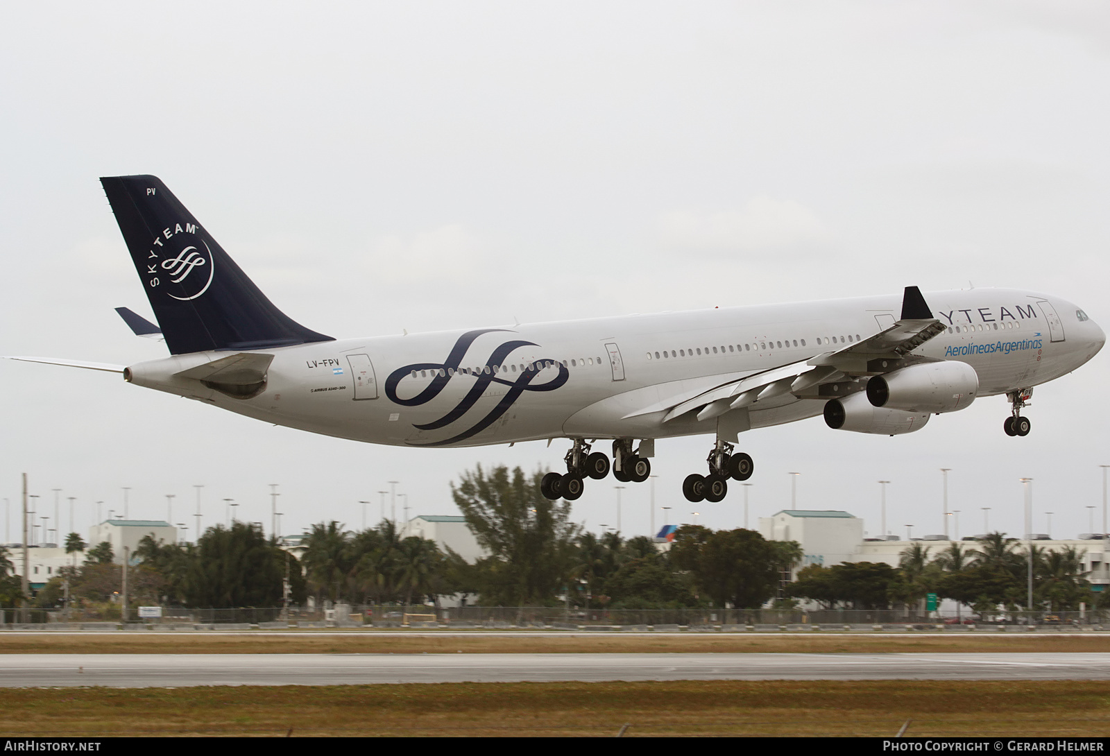 Aircraft Photo of LV-FPV | Airbus A340-313X | Aerolíneas Argentinas | AirHistory.net #136303