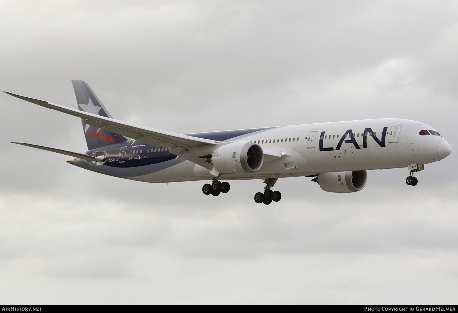 Aircraft Photo of CC-BGA | Boeing 787-9 Dreamliner | LAN Airlines - Línea Aérea Nacional | AirHistory.net #136308