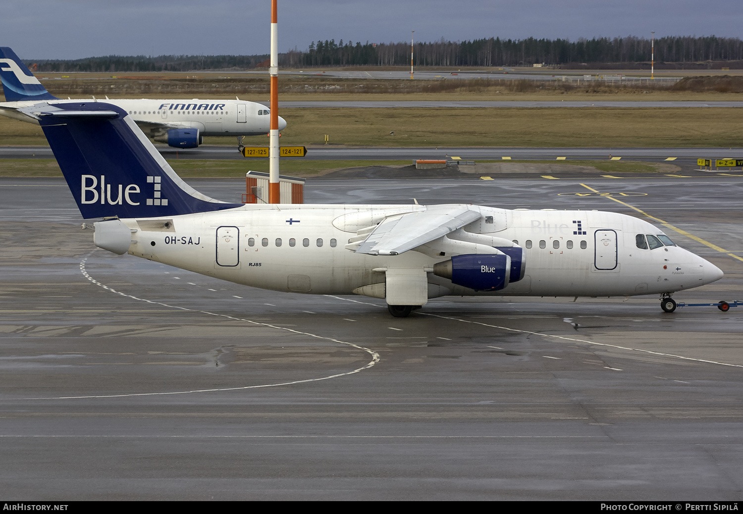 Aircraft Photo of OH-SAJ | BAE Systems Avro 146-RJ85 | Blue1 | AirHistory.net #136314