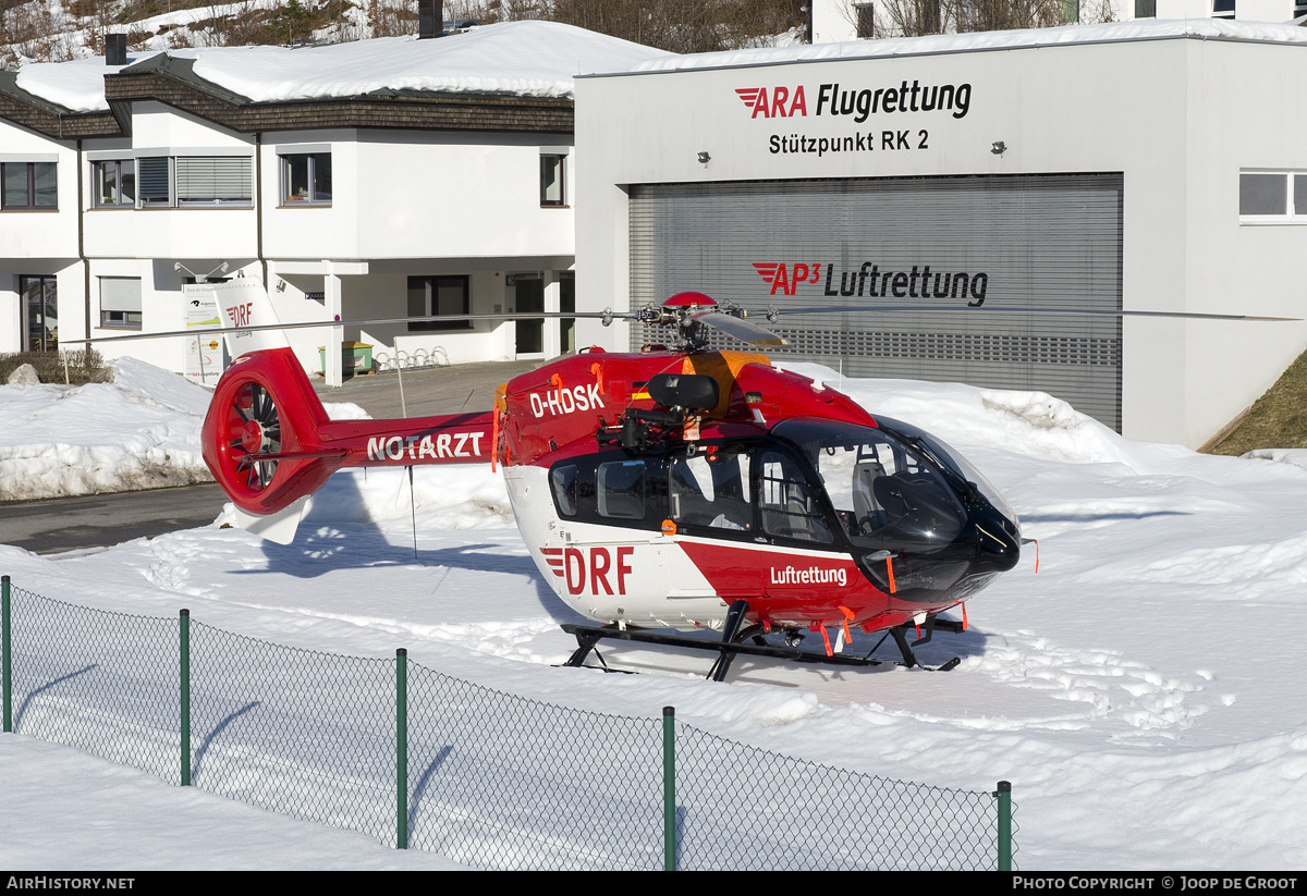 Aircraft Photo of D-HDSK | Airbus Helicopters H-145 (BK-117D-2) | DRF Luftrettung - German Air Rescue | AirHistory.net #136322