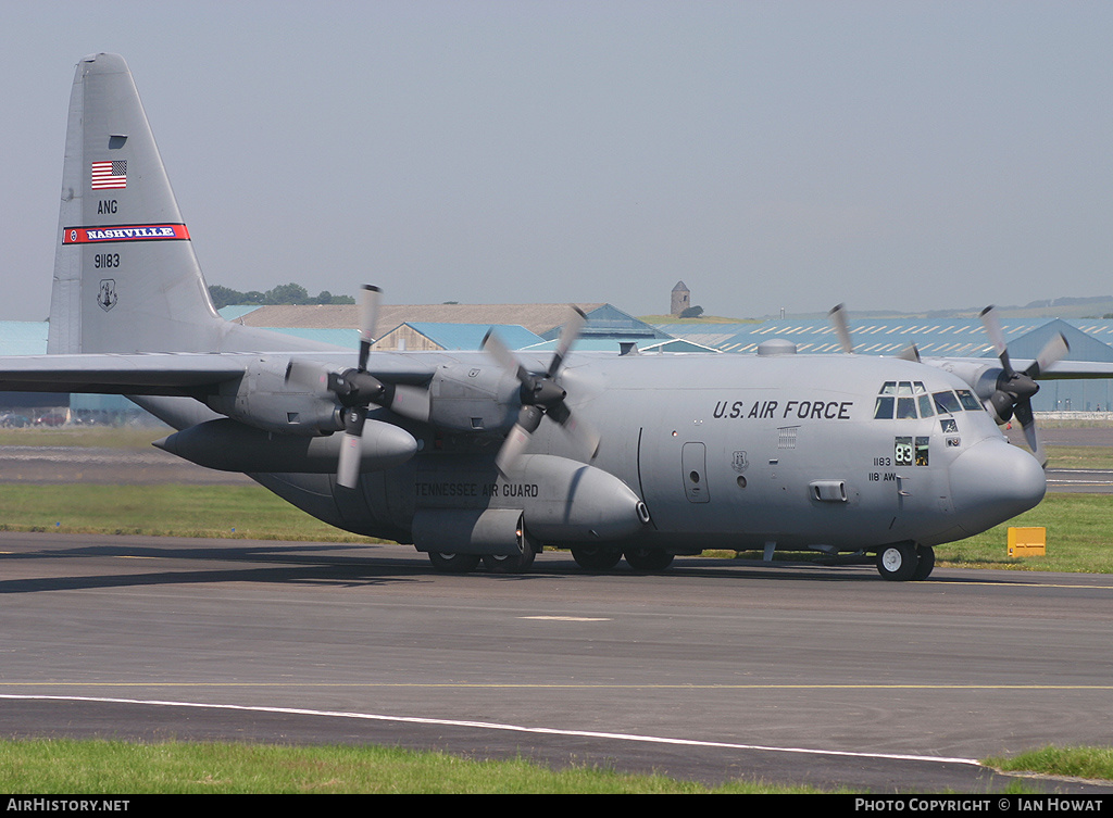 Aircraft Photo of 89-1183 / 91183 | Lockheed C-130H Hercules | USA - Air Force | AirHistory.net #136323