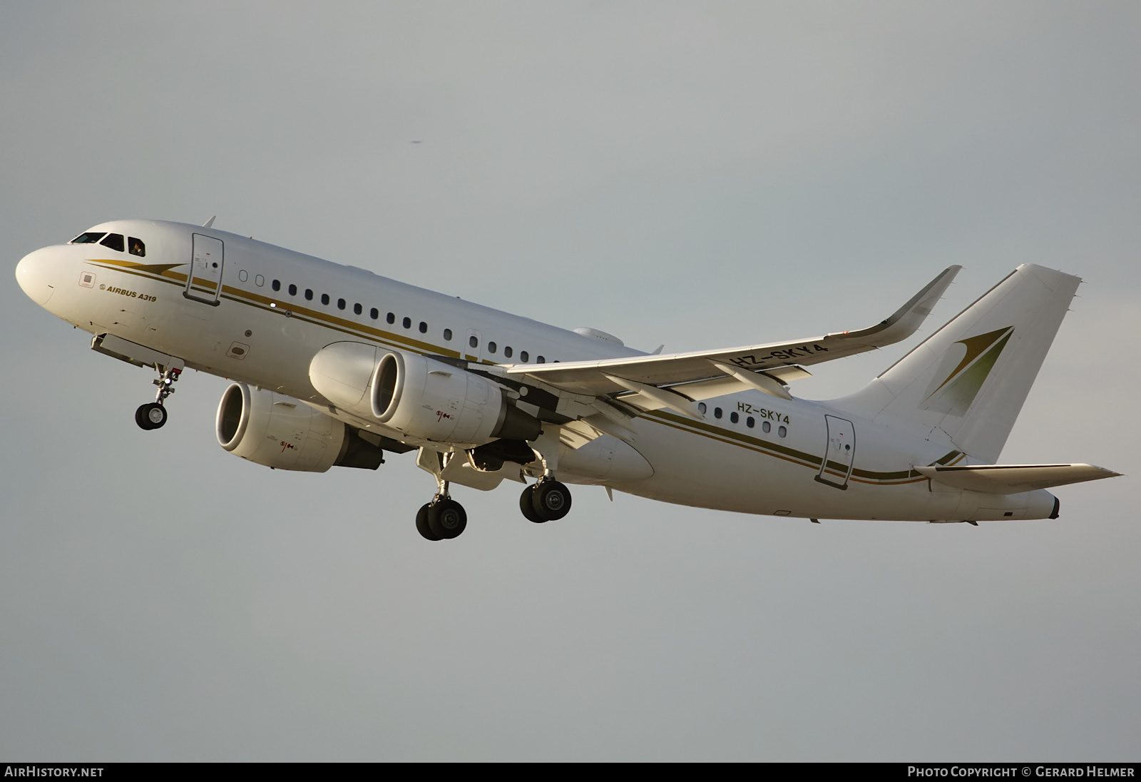 Aircraft Photo of HZ-SKY4 | Airbus ACJ319 (A319-115/CJ) | Sky Prime Aviation Services | AirHistory.net #136336