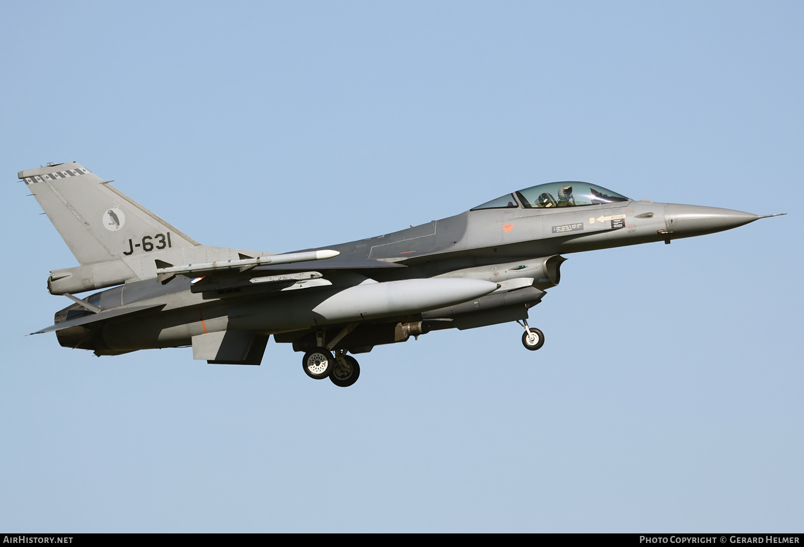 Aircraft Photo of J-631 | General Dynamics F-16AM Fighting Falcon | Netherlands - Air Force | AirHistory.net #136350