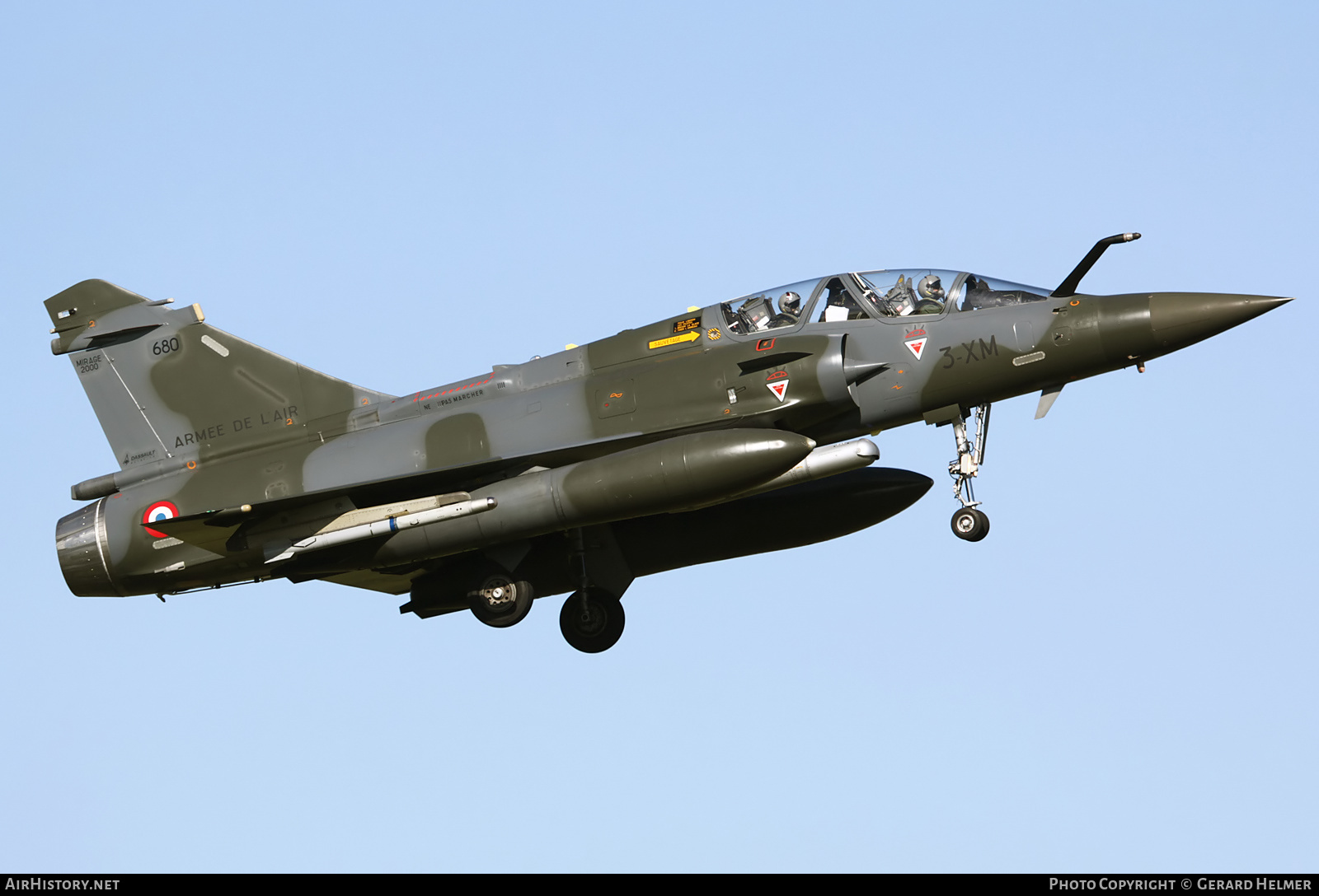 Aircraft Photo of 680 | Dassault Mirage 2000D | France - Air Force | AirHistory.net #136360
