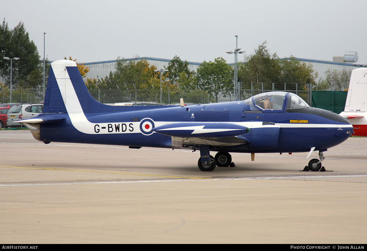 Aircraft Photo of G-BWDS | Hunting P.84 Jet Provost T3A | UK - Air Force | AirHistory.net #136372