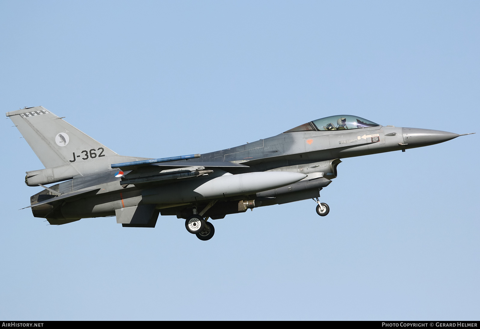 Aircraft Photo of J-362 | General Dynamics F-16AM Fighting Falcon | Netherlands - Air Force | AirHistory.net #136382