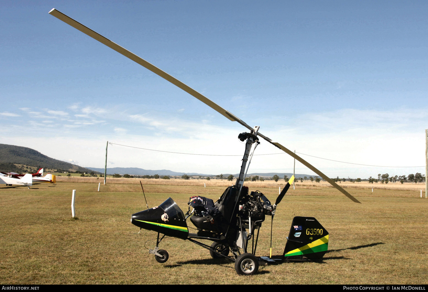 Aircraft Photo of G-3500 | McQueen Gyrocopter | AirHistory.net #136389