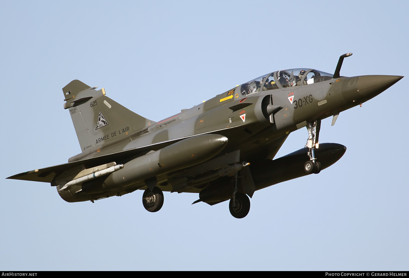 Aircraft Photo of 625 | Dassault Mirage 2000D | France - Air Force | AirHistory.net #136396