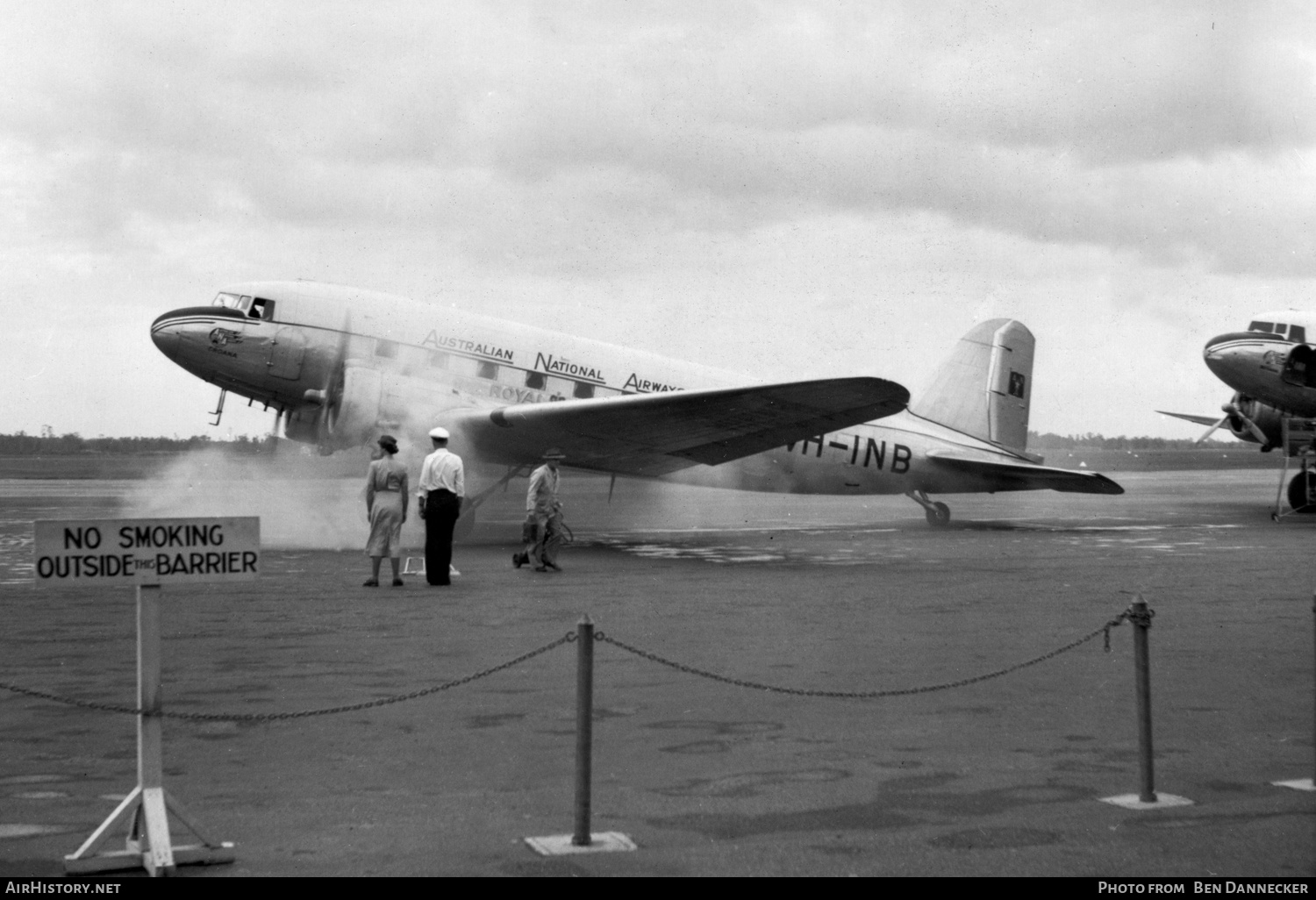 Aircraft Photo of VH-INB | Douglas DC-3-G202A | Australian National Airways - ANA | AirHistory.net #136403