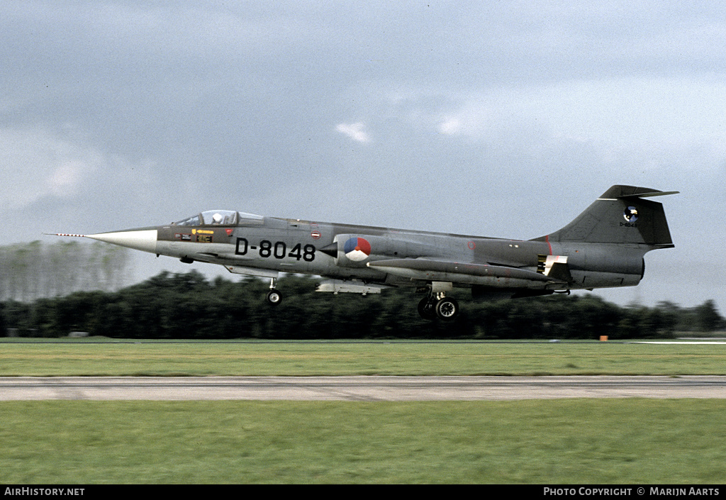Aircraft Photo of D-8048 | Lockheed F-104G Starfighter | Netherlands - Air Force | AirHistory.net #136429
