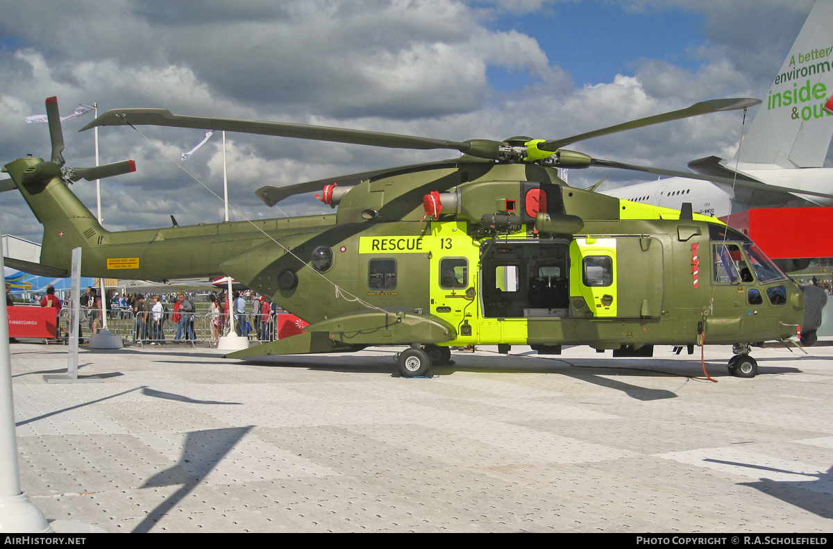 Aircraft Photo of M-513 | AgustaWestland EH101-512 Merlin Joint Supporter | Denmark - Air Force | AirHistory.net #136431