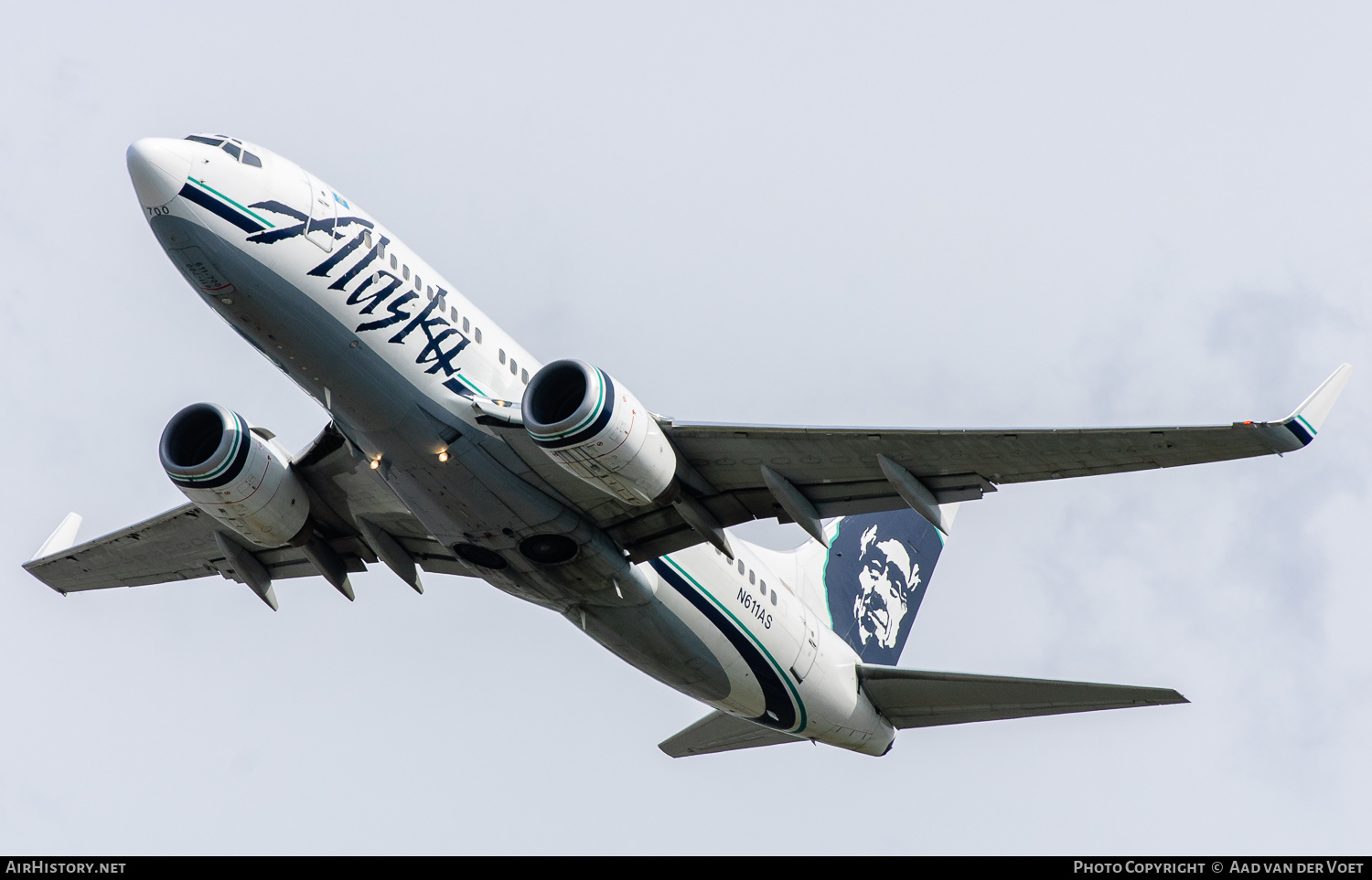 Aircraft Photo of N611AS | Boeing 737-790 | Alaska Airlines | AirHistory.net #136433