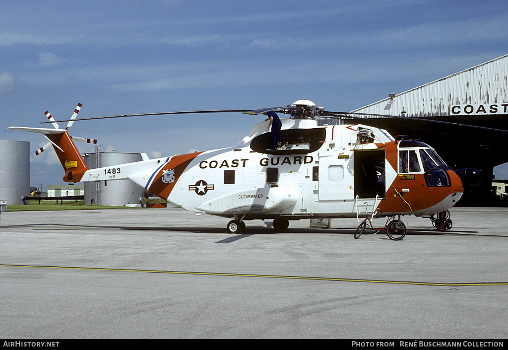 Aircraft Photo of 1483 | Sikorsky HH-3F Pelican (S-61R) | USA - Coast Guard | AirHistory.net #136450