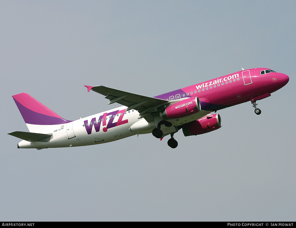 Aircraft Photo of HA-LPF | Airbus A320-233 | Wizz Air | AirHistory.net #136452