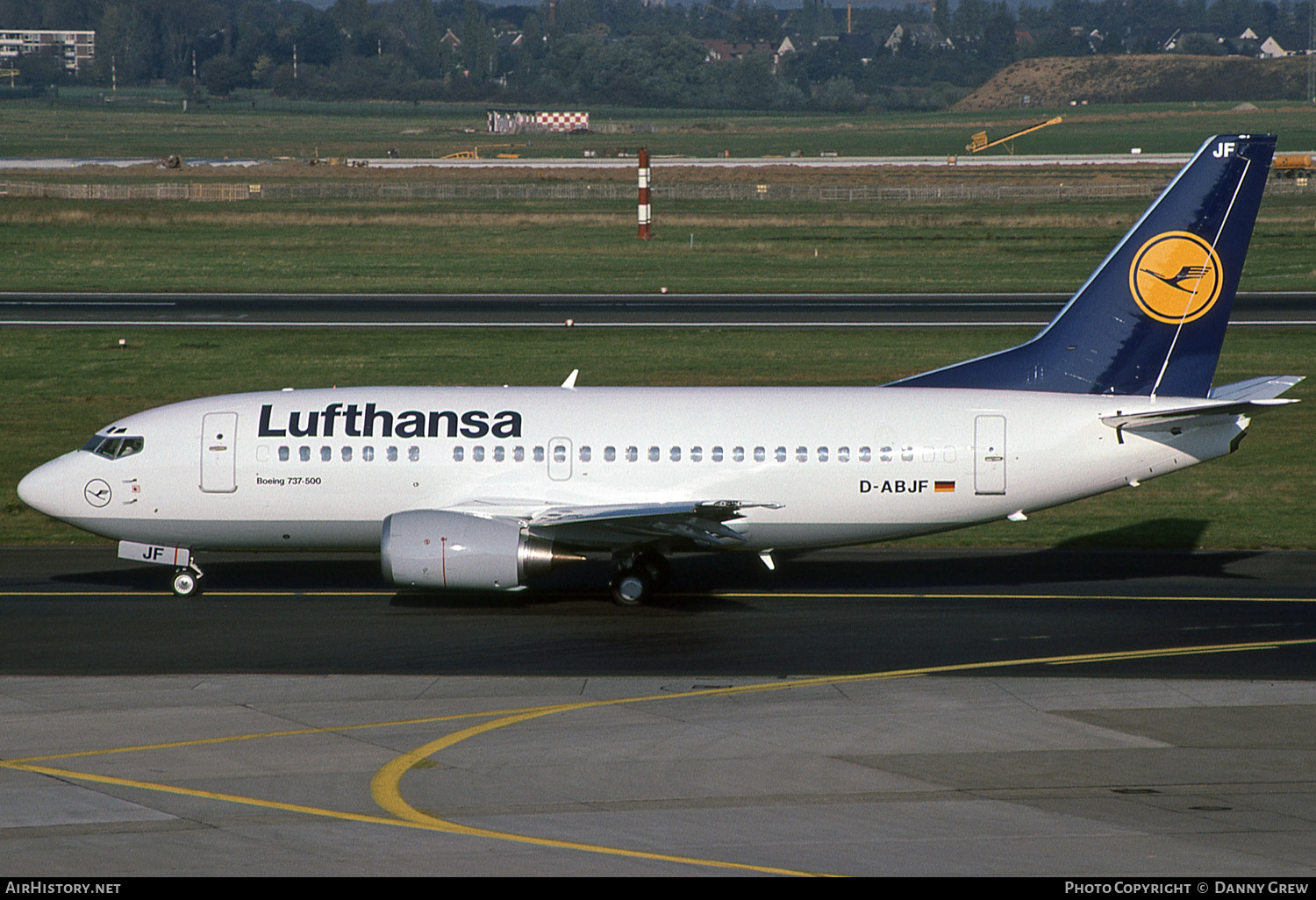Aircraft Photo of D-ABJF | Boeing 737-530 | Lufthansa | AirHistory.net #136453