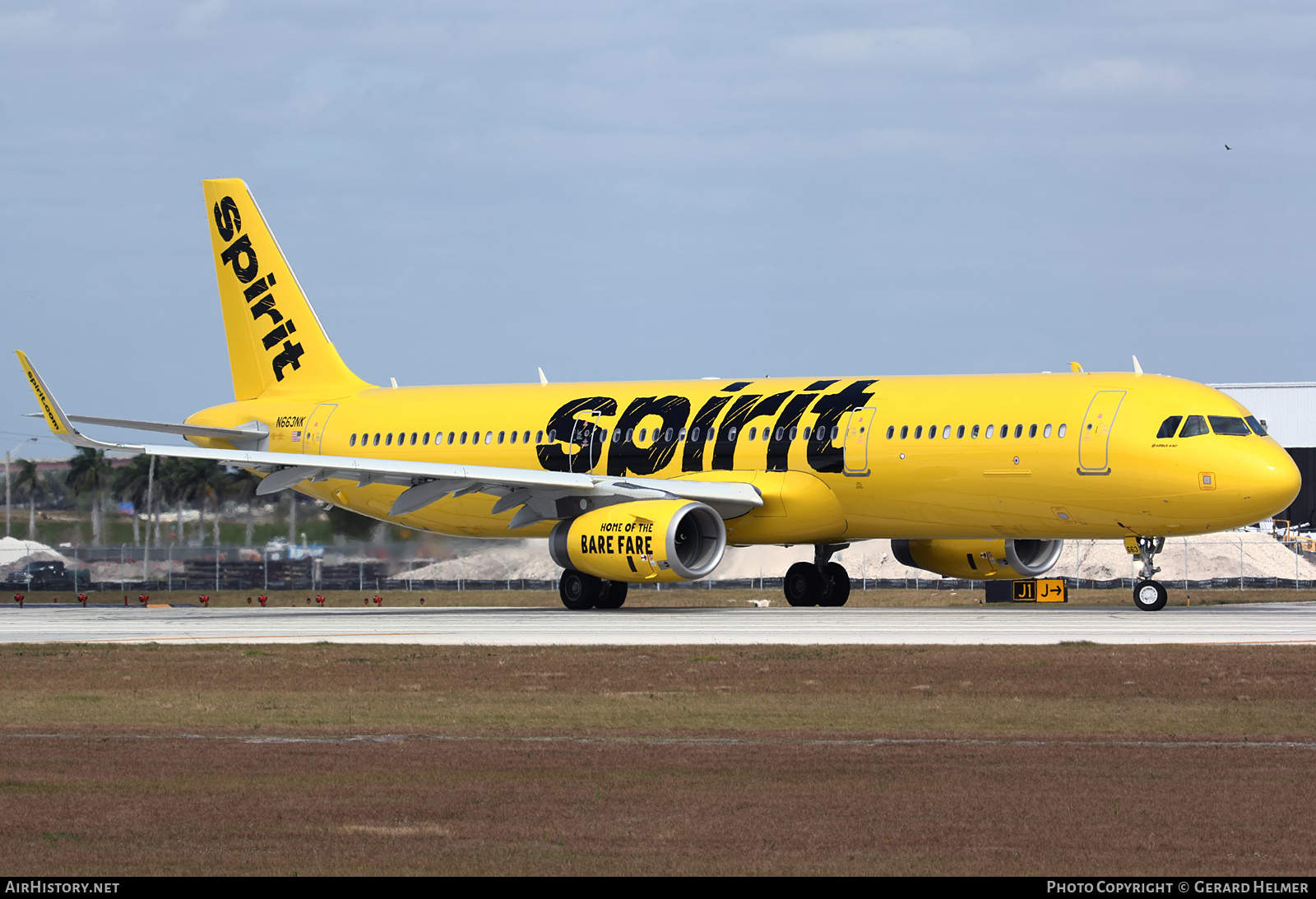 Aircraft Photo of N663NK | Airbus A321-231 | Spirit Airlines | AirHistory.net #136466