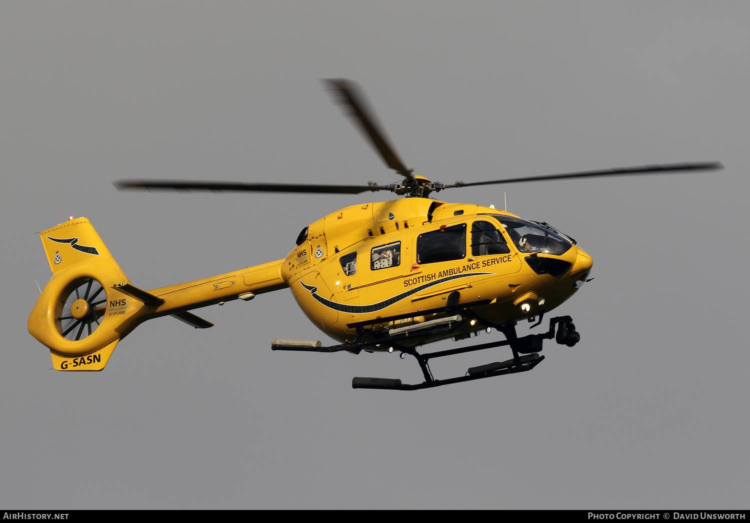 Aircraft Photo of G-SASN | Airbus Helicopters EC-145 (BK-117 D-2) | Scottish Ambulance Service | AirHistory.net #136471