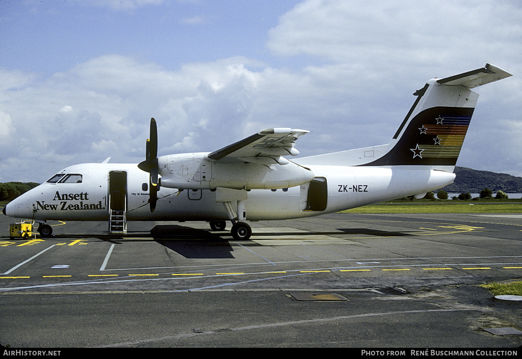 Aircraft Photo of ZK-NEZ | De Havilland Canada DHC-8-102 Dash 8 | Ansett New Zealand | AirHistory.net #136473