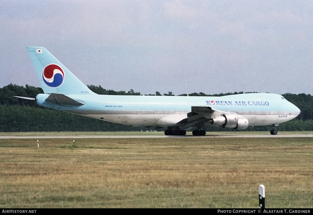 Aircraft Photo of HL7475 | Boeing 747-2B5F/SCD | Korean Air Cargo | AirHistory.net #136484