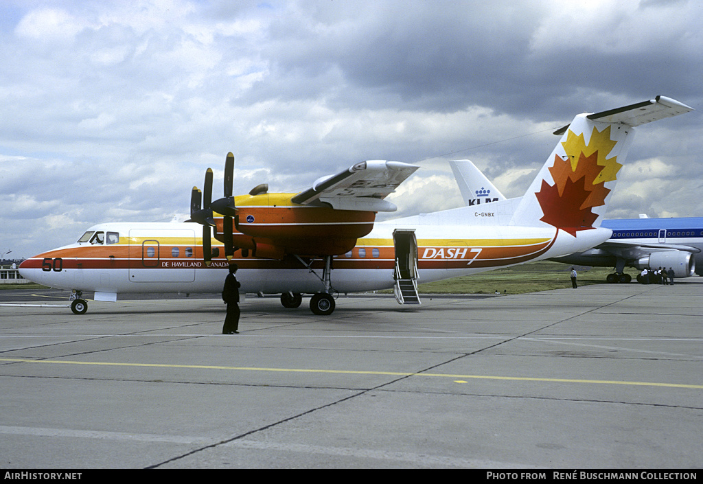 Aircraft Photo of C-GNBX | De Havilland Canada DHC-7-100 Dash 7 | De Havilland Canada | AirHistory.net #136485