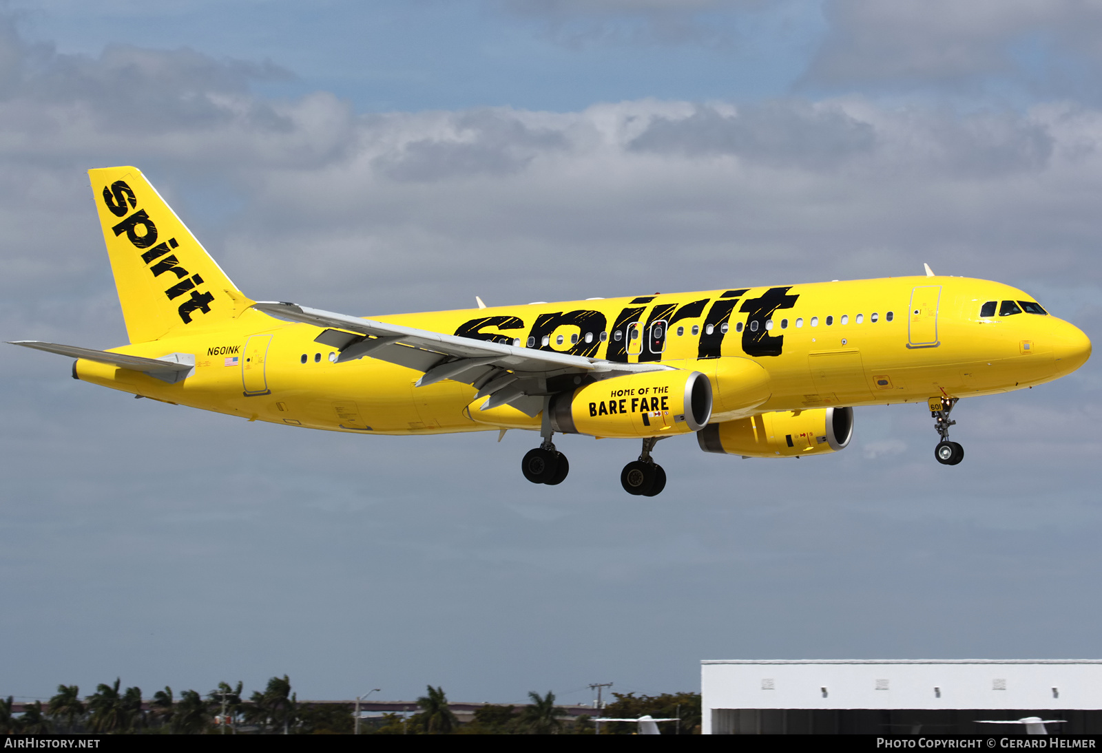 Aircraft Photo of N601NK | Airbus A320-232 | Spirit Airlines | AirHistory.net #136488