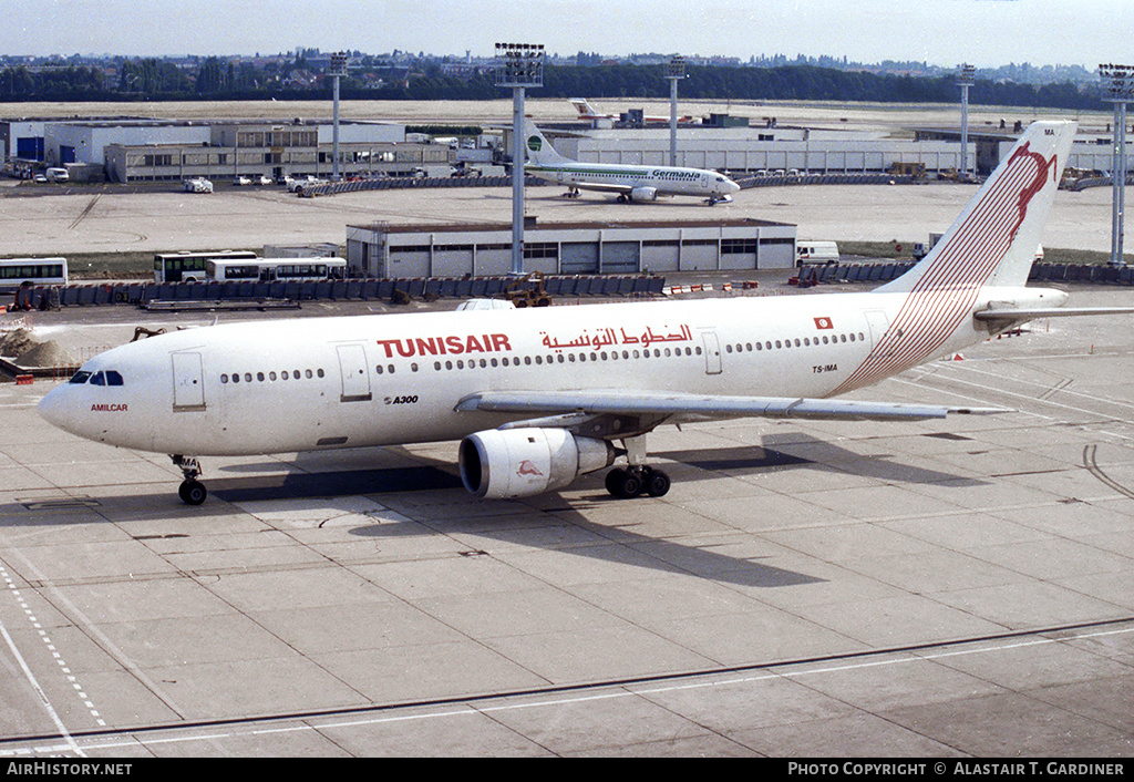 Aircraft Photo of TS-IMA | Airbus A300B4-203 | Tunisair | AirHistory.net #136491