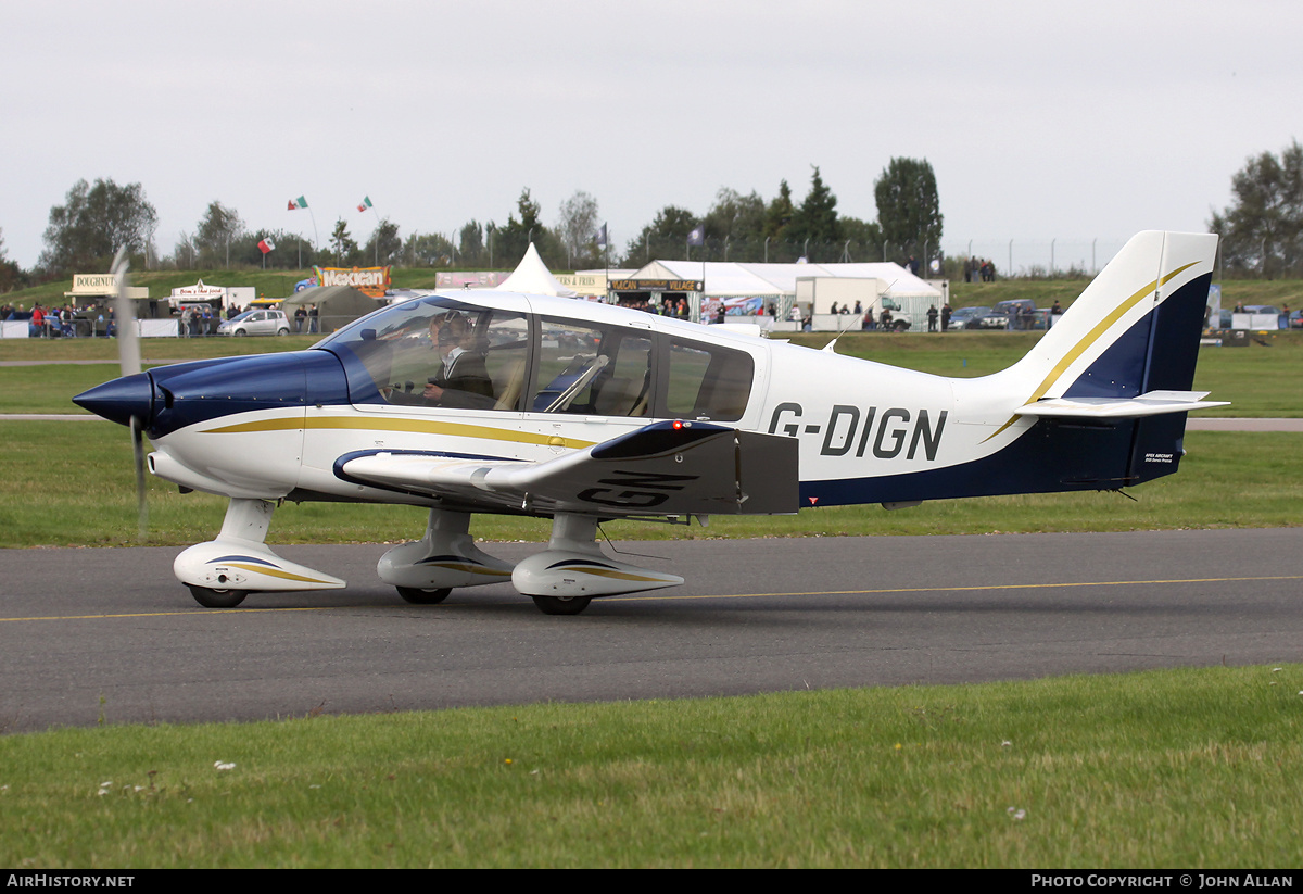 Aircraft Photo of G-DIGN | Robin DR-400-180 Regent | AirHistory.net #136505